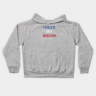 Circle The Wagons Kids Hoodie